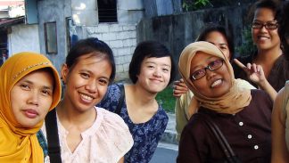 Young grantees in the Philippines