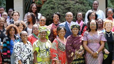 Group photo from the 2014 launch of the Women's Platform for Peace in Addis Ababa